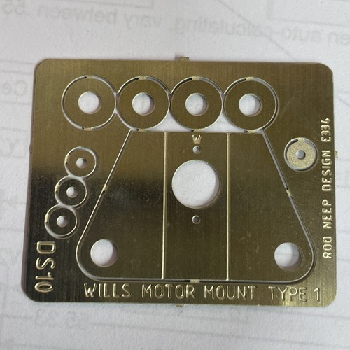 4mm etched gear - by, wills