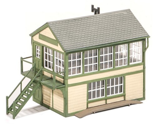 Model railway building timber - model,