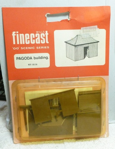 Wills ss35 pagoda building - pagoda,