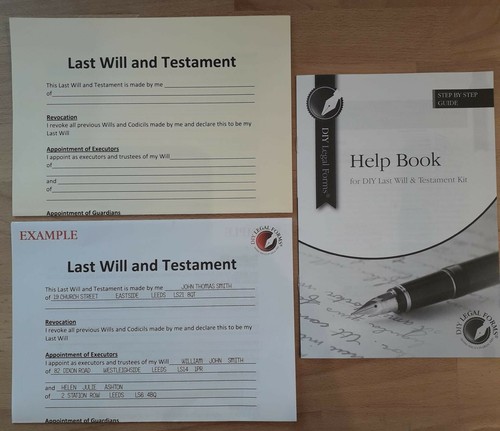 Very simple last - will, &