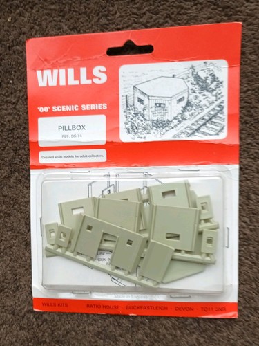 Wills ss74 gauge pill box - wills, oo