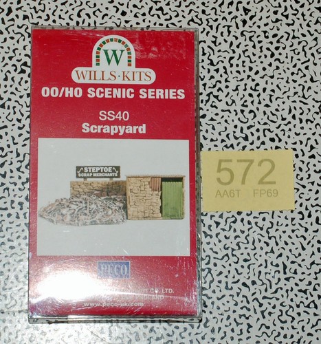 Wills kit ss40 scrapyard - kit, oo/ho