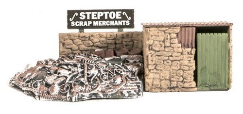 Model railway building - model,